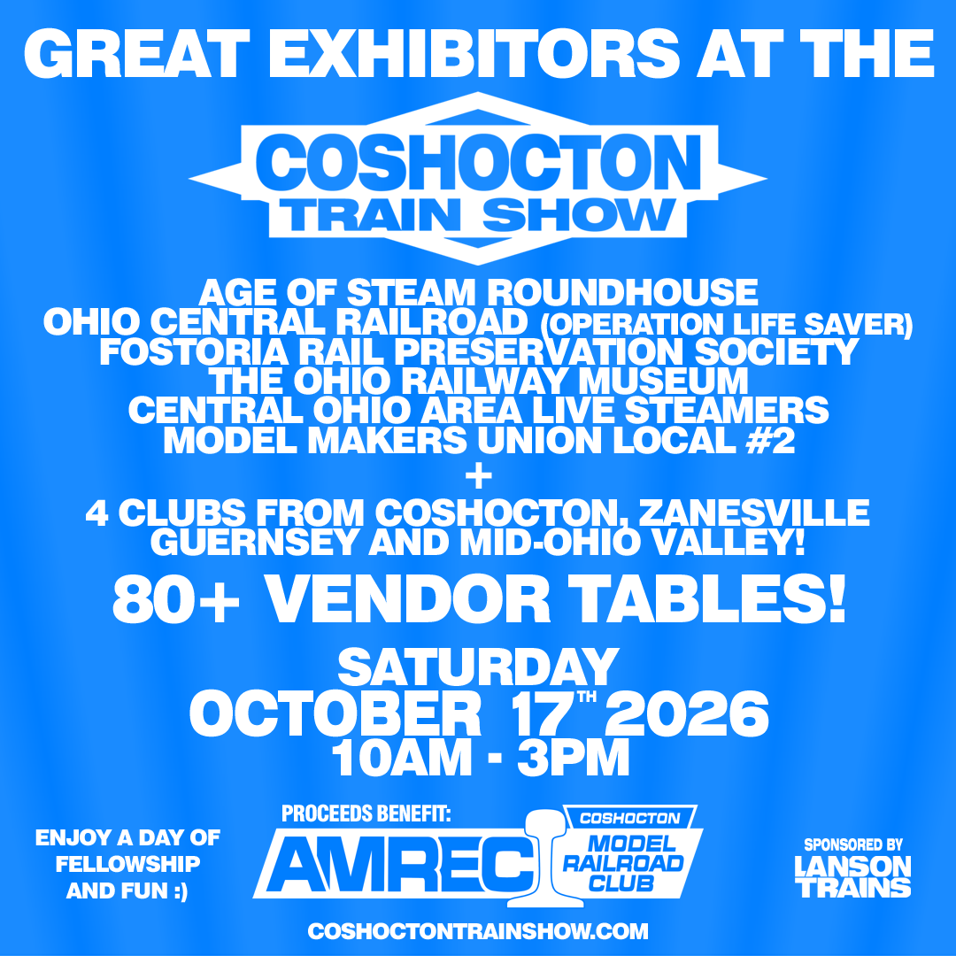 Coshocton Train Show Exhibitors