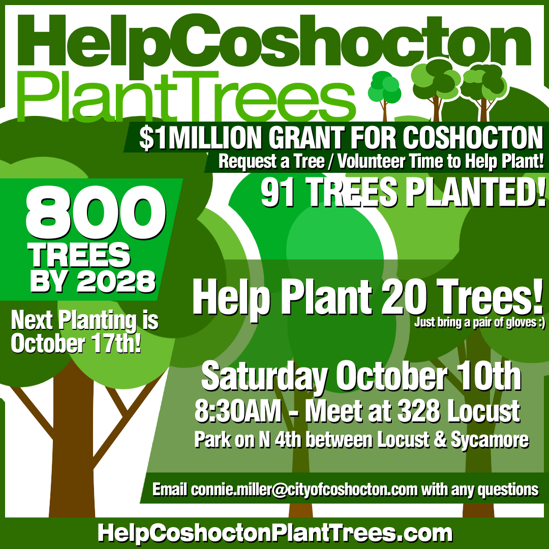 Help Coshocton Plant Trees