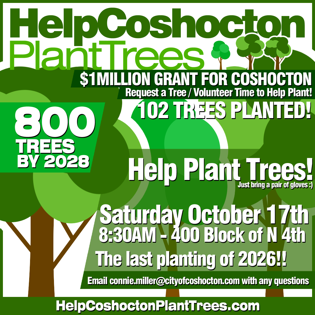 Help Coshocton Plant Trees